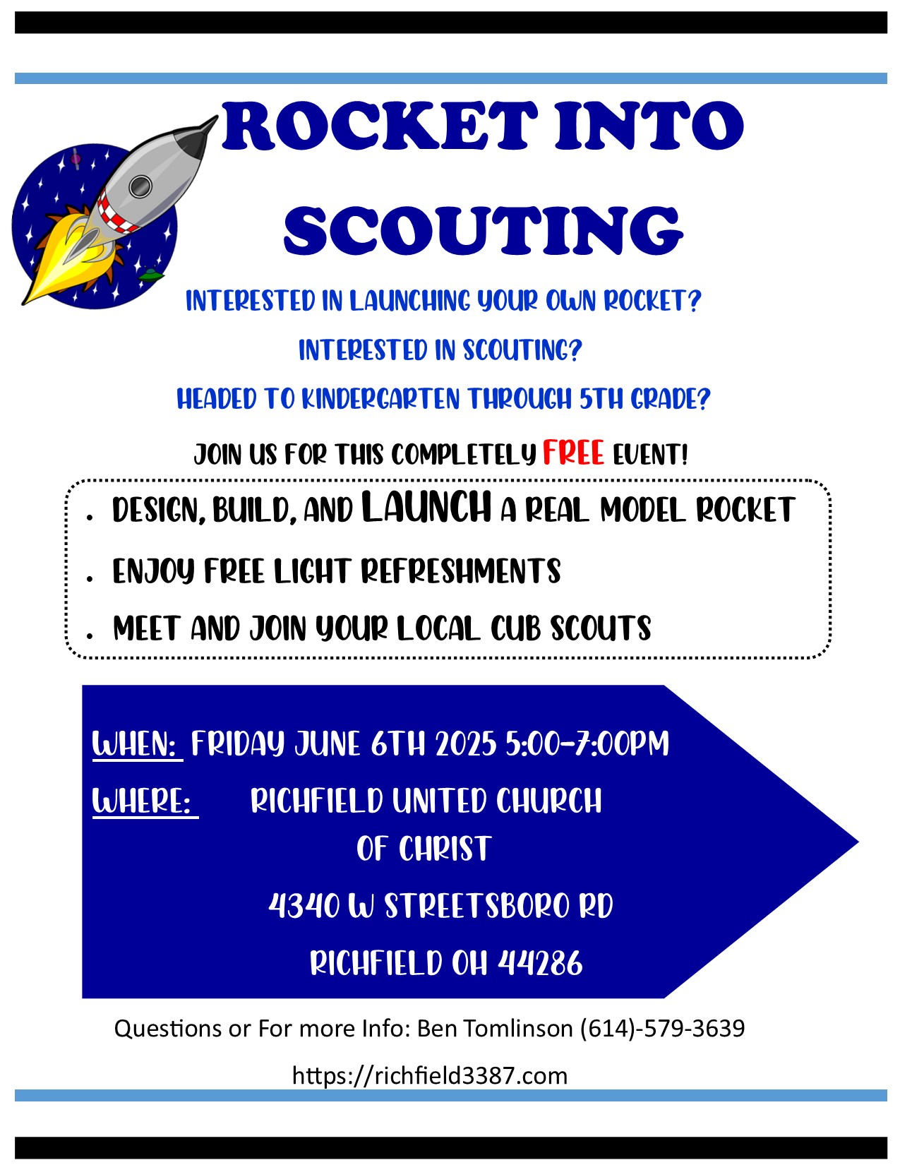 Rocket Into Scouting Rocket into Scouting